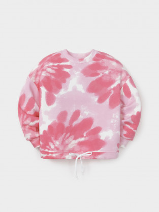 Свитшоты для девочки, артикул: КР 302905, цвет: сахар - 2 фото