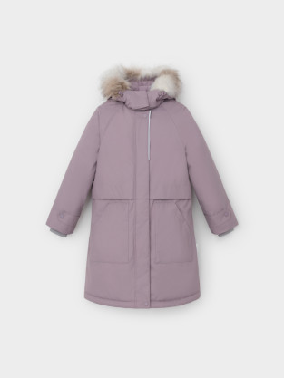 Куртка для девочки, артикул: ВК 38125/1 ГР, цвет: розовый - 2 фото