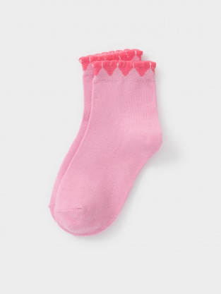 Носки для девочки, артикул: К 9710/1 ФВ, цвет: розовый - 2 фото