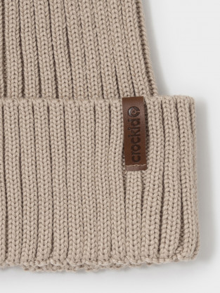 Шапка для девочки, артикул: КВ 20453, цвет: бежевый - 2 фото